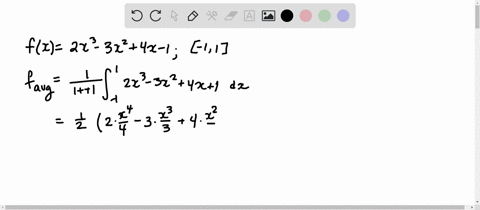find-the-average-value-f_text-ave-of-the-given-function-on-the-indicated-interval-fx2-x3-3-x24-x-1-q