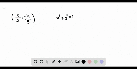 3-8-points-on-the-unit-circle-show-that-the-point-is-on-the-unit-circle-leftfrac35-frac45right