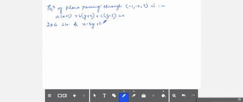 find-the-equation-of-the-plane-through-1-23-and-perpendicular-to-both-the-planes-x-3-y2-z7-and-2-x-2