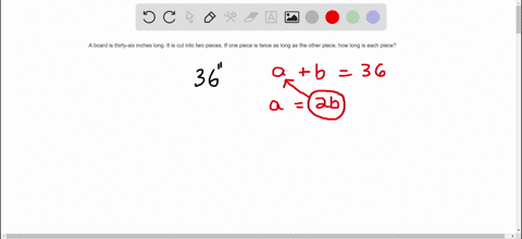 a-36-inch-board-is-cut-into-two-pieces-one-picce-is-twice-as-long-as-the-other-how-long-are-the-piec