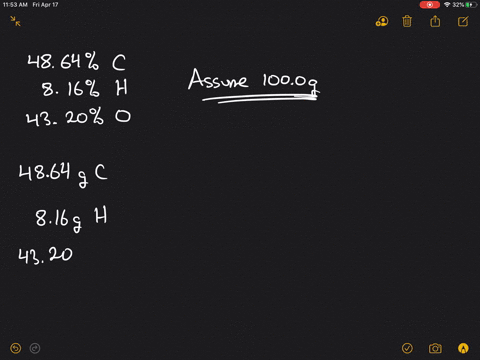 a-compound-that-contains-only-carbon-hydrogen-and-oxygen-is-4864-mathrmc-and-816-mathrmh-by-mass-wha