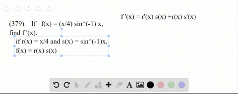 find-the-derivatives-of-the-following-functions-fxfracx4-sin-1x