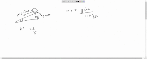 a-solid-sphere-of-mass-mathrmm-and-radius-mathrmr-is-released-from-rest-at-the-top-of-a-frictionle-2