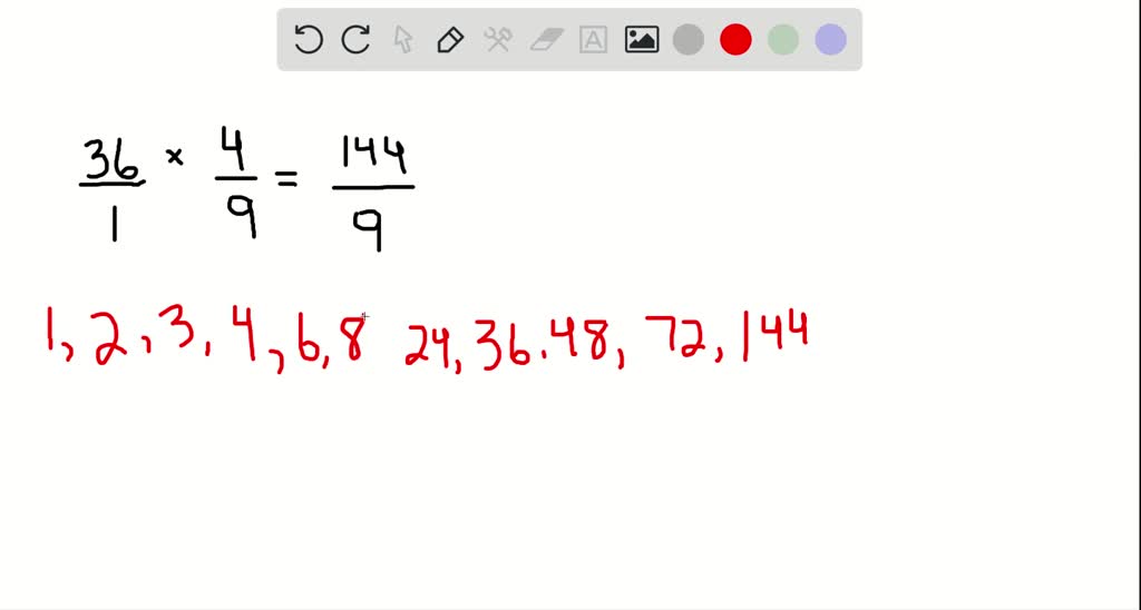 Solved:find Each Product Or Quotient, And Write It In Lowest Terms. See 