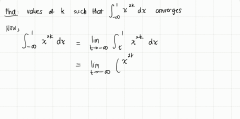 determine-all-values-of-k-such-that-the-given-integral-is-convergent-int_-infty1-x2-k-d-x