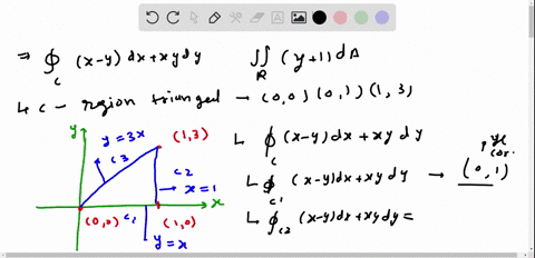 verify-greens-theorem-by-evaluating-both-integrals-beginaligned-oint_cx-y-d-xx-y-d-y-quad-iint_ry1-d