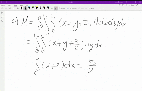 find-a-the-mass-of-the-solid-b-the-center-of-mass-c-the-moments-of-inertia-about-the-coordinate-axes