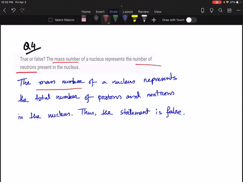 true-or-false-the-mass-number-of-a-nucleus-represents-the-number-of-neutrons-present-in-the-nucleus