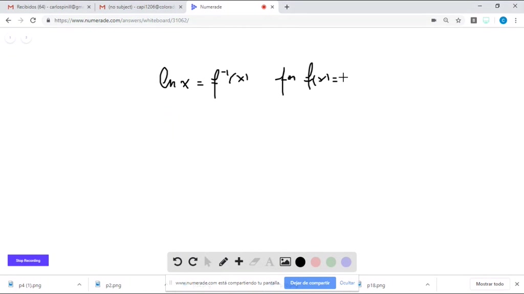 SOLVED:(a) What Is The Natural Logarithm? (b) What Is The Common ...