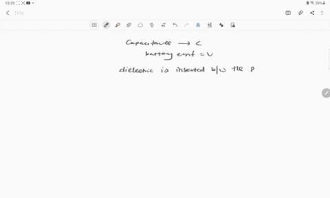 a-parallel-plate-capacitor-of-capacitance-c-is-connected-to-a-battery-of-e-m-f-v-if-a-dielectric-sla