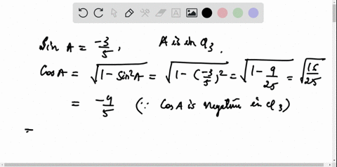 let-sin-a-frac35-with-a-in-qiii-and-find-the-following-cot-2-a