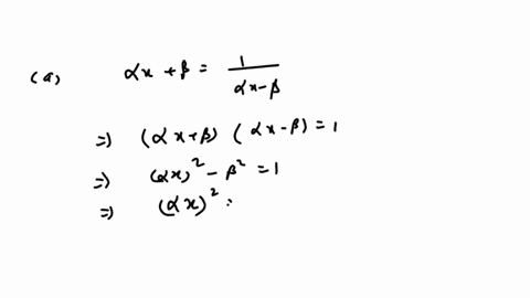 assume-alpha-beta-are-nonzero-constants-solve-for-chi-a-alpha-xbetafrac1alpha-x-beta-b-frac1alphafra