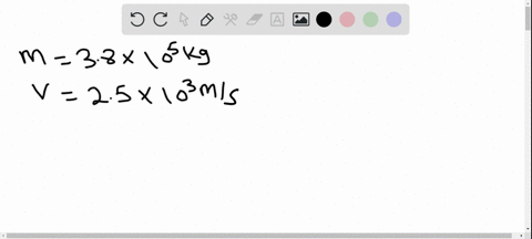 find-the-momentum-of-each-object-m38-times-105-mathrmkg-v25-times-103-mathrmm-mathrms