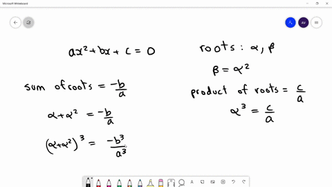 if-one-root-of-the-equation-a-x2b-xc0-be-the-square-of-the-other-then-a-a3b-cbc3-a-b-c-b-b3a-cac3-a-