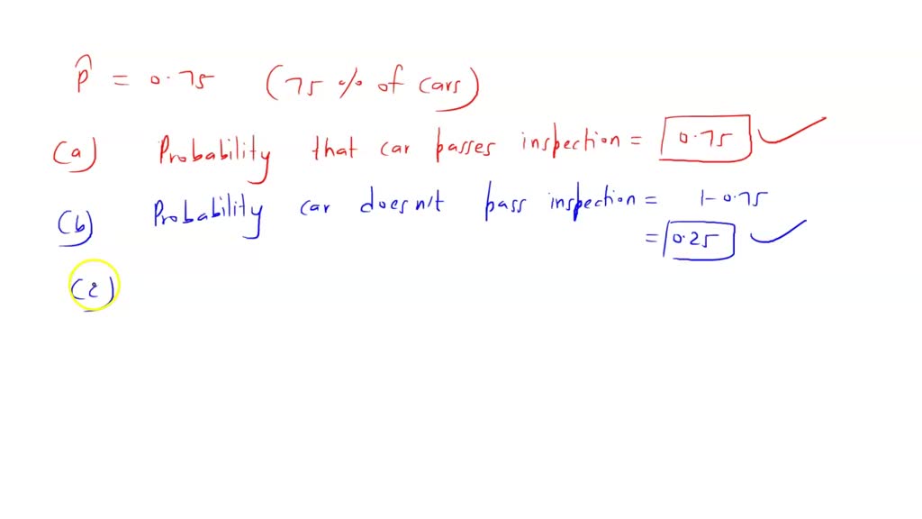 You and your friend decide to get your cars inspected. You are informed
