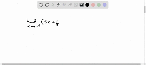 find-the-indicated-limit-lim-_x-rightarrow-1left5-xfrac12right