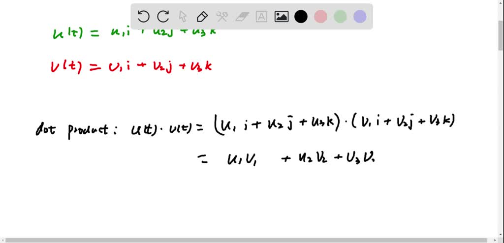 SOLVED:Verify the formula for the derivative of a dot peoduct given in ...