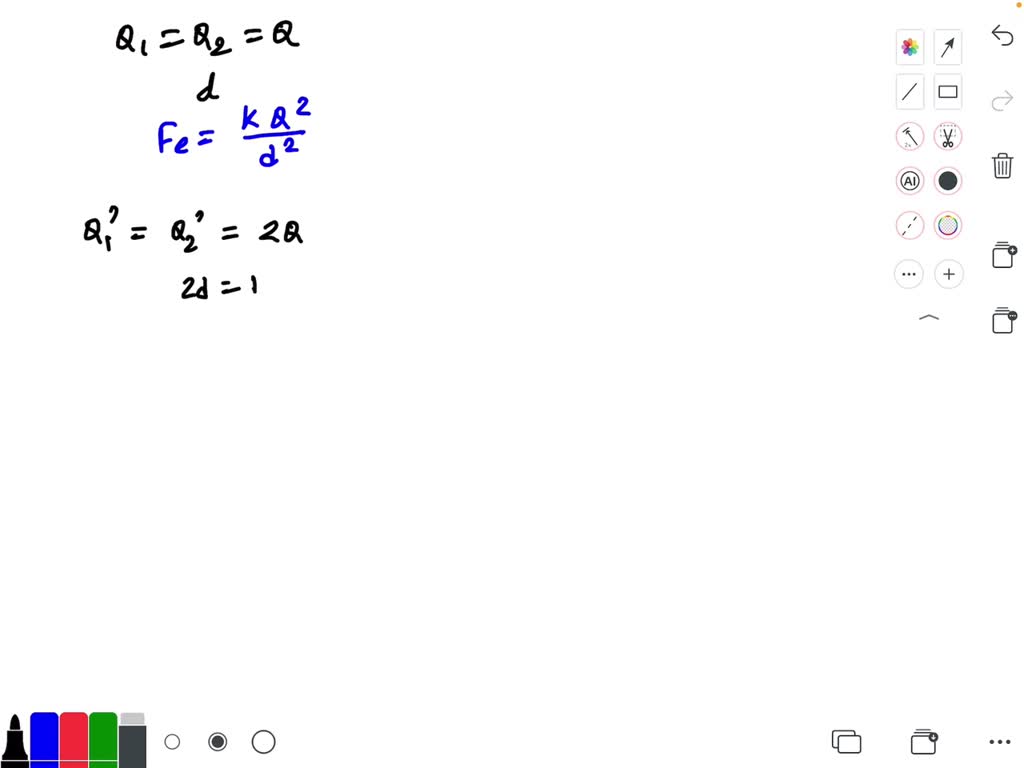 solved-two-charged-particles-exert-an-electrostatic-force-of-20-n-on