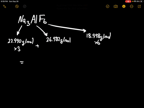 a-key-compound-in-the-production-of-aluminum-metal-is-cryolite-mathrmna_3-mathrmalf_6s-calculate-the