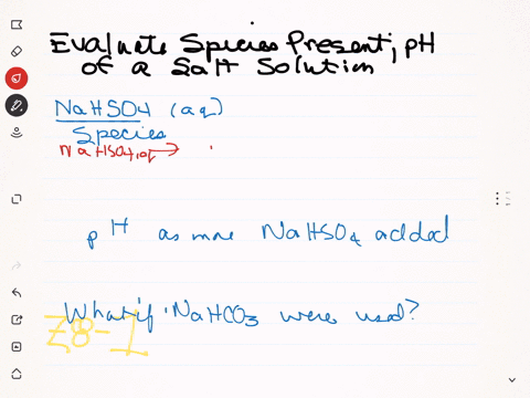 what-are-the-major-species-in-solution-after-mathrmnahso_4-is-dissolved-in-water-what-happens-to-the