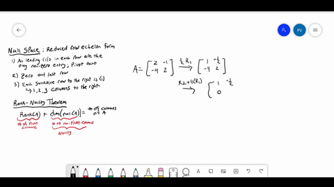 determine-the-null-space-of-a-and-verify-the-rank-nullity-theorem-aleftbeginarrayrr2-1-4-2endarrayri
