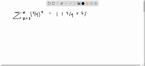 find-the-sum-of-each-infinite-geometric-series-if-possible-sum_n0inftyleftfrac54rightn-2