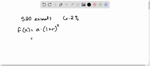write-an-exponential-model-for-a-population-that-started-with-520-animals-and-is-shrinking-at-an-ann