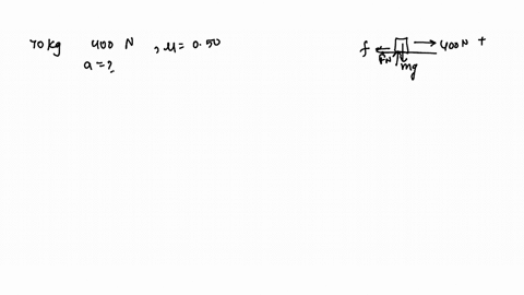 a-70-mathrmkg-box-is-slid-along-the-floor-by-a-400-mathrmn-force-as-shown-in-fig-3-13-the-coefficien