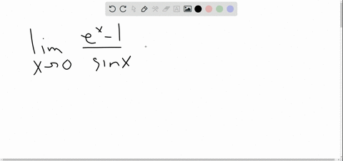 find-the-limits-lim-_x-rightarrow-0-fracex-1sin-x