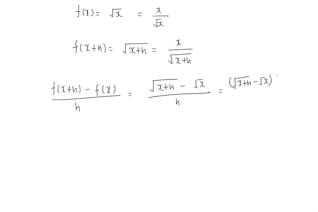 Simplify the difference quotient \frac{f(x+h)f(x…