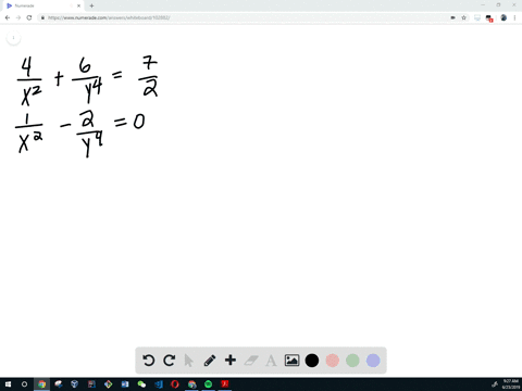 19-32-solving-nonlinear-systems-find-all-solutions-of-the-system-of-equations-leftbeginarraylfrac4x2