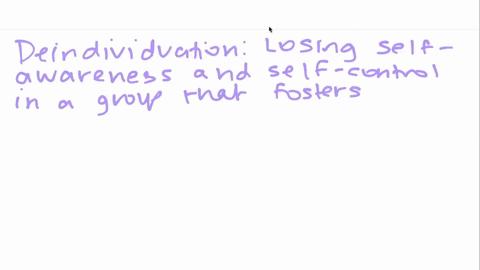 deindividuation-losing-self-awareness-and-self-control-in-a-group-situation-that-fosters-arousal-and