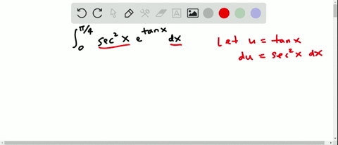 evaluate-the-integral-int_0pi-4-sec-2-x-etan-x-d-x