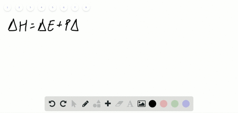 a-reaction-takes-place-at-a-constant-pressure-of-110-atm-with-an-internal-energy-change-delta-e-of-7