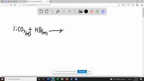 lithium-carbonate-solution-reacts-with-aqueous-hydrobromic-acid-to-give-a-solution-of-lithium-bromid