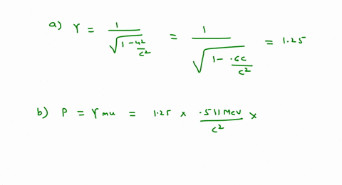 an-electron-of-rest-energy-m-c20511-mathrmmev-moves-with-respect-to-the-laboratory-at-speed-u06-c-fi