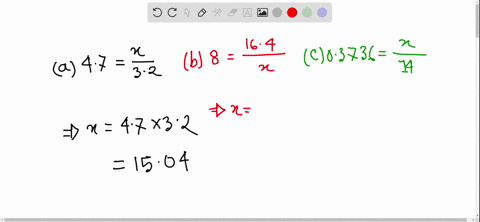solve-for-x-a-47fracx32-b-8frac164x-c-03736fracx14-d-09455frac25x