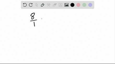 change 2 5 8 into an improper fraction