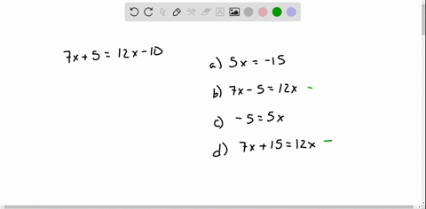 which-equation-is-equivalent-to-7-x512-x-10-a-5-x-15-b-7-x-512-x-c-55-x-d-7-x1512-x