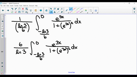find-the-average-value-of-fxe3-x-left1e6-xright-over-the-interval-ln-3-60-3