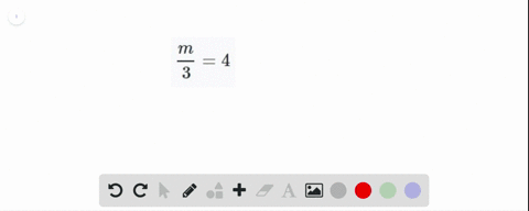 use-mental-math-to-find-the-solution-of-each-equation-fracm34