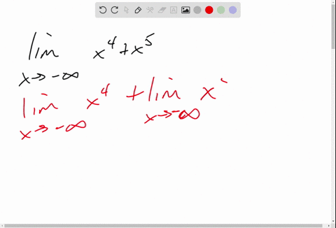 lim-_x-rightarrow-infty-sqrtx21-lim-_x-rightarrow-inftyleftx4x5right