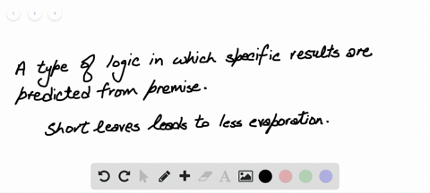 which-of-the-following-is-an-example-of-deductive-reasoning-a-most-swimming-animals-use-fins-therefo