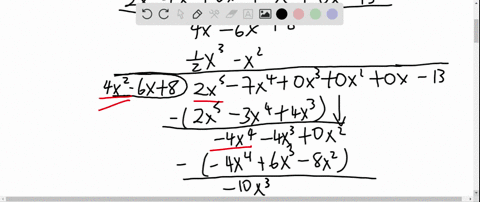 long-division-of-polynomials-find-the-quotient-and-remainder-using-long-division-frac2-x5-7-x4-134-x