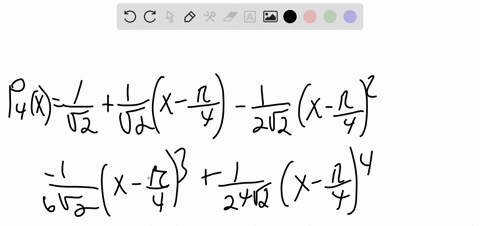 find-the-taylor-polynomial-of-the-function-f-for-the-given-values-of-a-and-n-and-give-the-lagrange-9