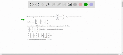 find-an-equation-for-the-plane-satisfying-the-given-conditions-give-two-forms-for-each-equation-o-14