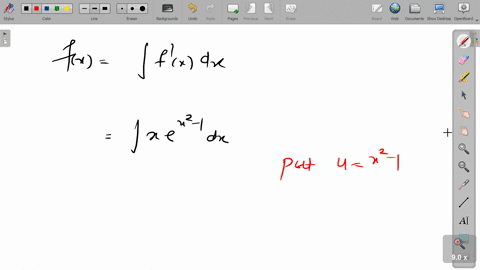 find-fx-if-f11-2-and-the-tangent-line-at-x-fx-has-slope-x-ex2-1