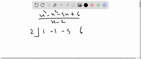 use-synthetic-division-to-perform-each-division-fracx3-x2-5-x6x-2