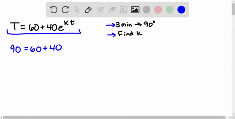 water-initially-at-100circ-mathrmc-is-left-to-cool-in-a-room-at-temperature-60circ-mathrmc-after-3-m