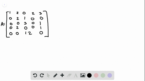 Without using row reduction find the inverse of clearance a